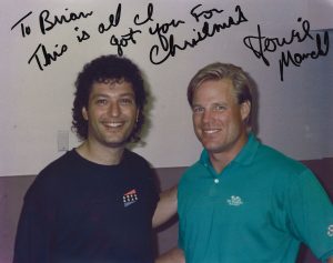 Brian Propp and Howie Mandel